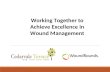 Working Together to Achieve Excellence in Wound Management.