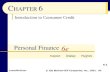 Irwin/McGraw-Hill © The McGraw-Hill Companies, Inc., 2001. All Rights Reserved. 6-1 C HAPTER 6 Personal Finance Kapoor Dlabay Hughes 6e Introduction to.