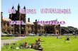 1º HARVARD UNIVERSITY - USA 2º UNIVERSITY OF CAMBRIDGE - UK.