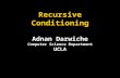 Recursive Conditioning Adnan Darwiche Computer Science Department UCLA.