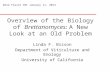 Overview of the Biology of Brettanomyces: A New Look at an Old Problem Linda F. Bisson Department of Viticulture and Enology University of California Wine.