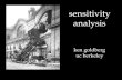 Sensitivity analysis ken goldberg uc berkeley. billy kluver (1928 – 2004)