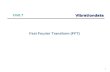 Vibrationdata 1 Unit 7 Fast Fourier Transform (FFT)