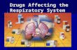 Drugs Affecting the Respiratory System. Antihistamines,Decongestants,Antitussives,andExpectorants.