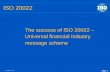 Slide 1 ISO_20022_SV_v95 ISO 20022 The success of ISO 20022 – Universal financial Industry message scheme.