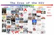 The Eras of the HIV Epidemic 1981-1986 1987-19951996-20052006-20112012+ 3 rd Gen. HAART 1930-1980.