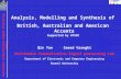 Multimedia Communication Signal Processing Group Analysis, Modelling and Synthesis of British, Australian and American Accents Qin Yan Saeed Vaseghi Multimedia.