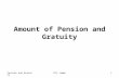 Pension and GratuityRTI Jammu1 Amount of Pension and Gratuity.