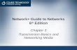 Network+ Guide to Networks 6 th Edition Chapter 3 Transmission Basics and Networking Media.