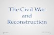The Civil War and Reconstruction Grade 7 Unit 8 Lesson 1 ©2012, TESCCC.