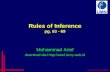 Rules of Inference pg. 63 - 69 Muhammad Arief download dari http://arief.ismy.web.id http://arief.ismy.web.id.