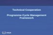 Technical Cooperation Programme Cycle Management Framework.