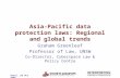 Seoul, 10 Oct 2008 Asia-Pacific data protection laws: Regional and global trends Graham Greenleaf Professor of Law, UNSW Co-Director, Cyberspace Law &