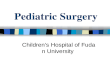 Pediatric Surgery Children ’ s Hospital of Fudan University.