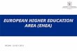 EUROPEAN HIGHER EDUCATION AREA (EHEA) MEDAN 16/05/2014.