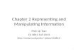 Chapter 2 Representing and Manipulating Information Prof. Qi Tian CS 3843 Fall 2013 qitian/CS3843/ 1.