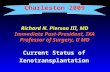 Charleston 2009 Richard N. Pierson III, MD Immediate Past-President, IXA Professor of Surgery, U MD Current Status of Xenotransplantation.