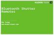 Bluetooth Shutter Remotes Max Tseng .