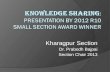 Kharagpur Section Dr. Prabodh Bajpai Section Chair 2013.