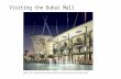 Visiting the Dubai Mall Image: .
