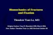 Biomechanics of Fractures and Fixation Theodore Toan Le, MD Original Author: Gary E. Benedetti, MD; March 2004 New Author: Theodore Toan Le, MD; Revised.