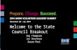 Welcome to the State Council Breakout Amy Thompson Jon Decoteau Susan Post.