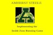 Implementing the Inside Zone Running Game AMHERST STEELE.