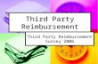 Third Party Reimbursement Third Party Reimbursement Survey 2006.