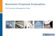 FDA Business Management Team Business Proposal Evaluation.