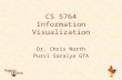 CS 5764 Information Visualization Dr. Chris North Purvi Saraiya GTA.