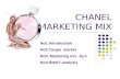 CHANEL MARKETING MIX No1.Introduction No2.Target market No3. Marketing mix_4p’s No4.SWOT analysis.