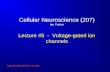 Cellular Neuroscience (207) Ian Parker Lecture #5 - Voltage-gated ion channels .