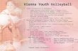 Vienna Youth Volleyball Great Introduction to Volleyball League-sponsored Player Skills Clinics & Coaches Clinics Sportsmanship Pledge Required (Players,