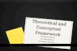 Theoretical and Conceptual Framework Dr Manasi Kumar Dr David Bukusi Dr Dennis Donovan.