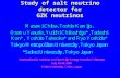 July 29, 2003; M.Chiba1 Study of salt neutrino detector for GZK neutrinos.