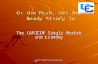 Copyright 2007 Ministry of Finance and the Economy (Industry and Commerce On the Mark: Get Set Ready Steady Go The CARICOM Single Market and Economy.