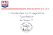 Introduction to Competitive Aerobatics & Chapter 77.
