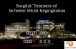 Surgical Treatment of Ischemic Mitral Regurgitation 충북대학교 의과대학 흉부외과 홍 종 면.