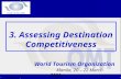 M Fabricius 3. Assessing Destination Competitiveness World Tourism Organization Manila, 20 – 22 March 2006.