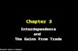 Harcourt Brace & Company Chapter 3 Interdependence and The Gains From Trade.