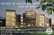 C OLLEGE OF H EALTH AND H UMAN S ERVICES LEED-EB G OLD Anand Sankey, WMU Evan Escamilla, WMU Jim Nicolow, Lord, Aeck & Sargent Architects November 9, 2009.