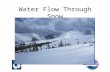 Water Flow Through Snow. LEAST UNDERSTOOD ASPECT OF SNOW HYDROLOGY Timing and magnitude of snow melt runoff Biogeochemical processes Geomorphological.