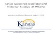 Kansas Watershed Restoration and Protection Strategy (KS WRAPS) Agriculture and Natural Resources Budget 1/17/12 Our vision is 'healthy Kansans living.