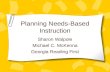 Planning Needs-Based Instruction Sharon Walpole Michael C. McKenna Georgia Reading First.