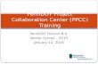 PennDOT District 8-0 Winter School – 2015 January 14, 2015 PennDOT Project Collaboration Center (PPCC) Training.