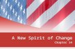 A New Spirit of Change Chapter 14. Emigration to the U.S. from Europe 1820-1860 Percent of Total Immigrants.