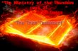 “The Ministry of the Thunders” part 21 “The Church in Omega”