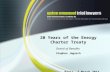 20 Years of the Energy Charter Treaty Paris, 7 March 2014 Denial of Benefits Stephen Jagusch.