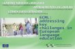 ECML: addressing key challenges in European language education.
