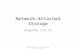 Network-Attached Storage Chapter 7(5.3) NAS(ISMDR:BEIT:VIII:Chap5.3,Madhu N. PIIT) 1.